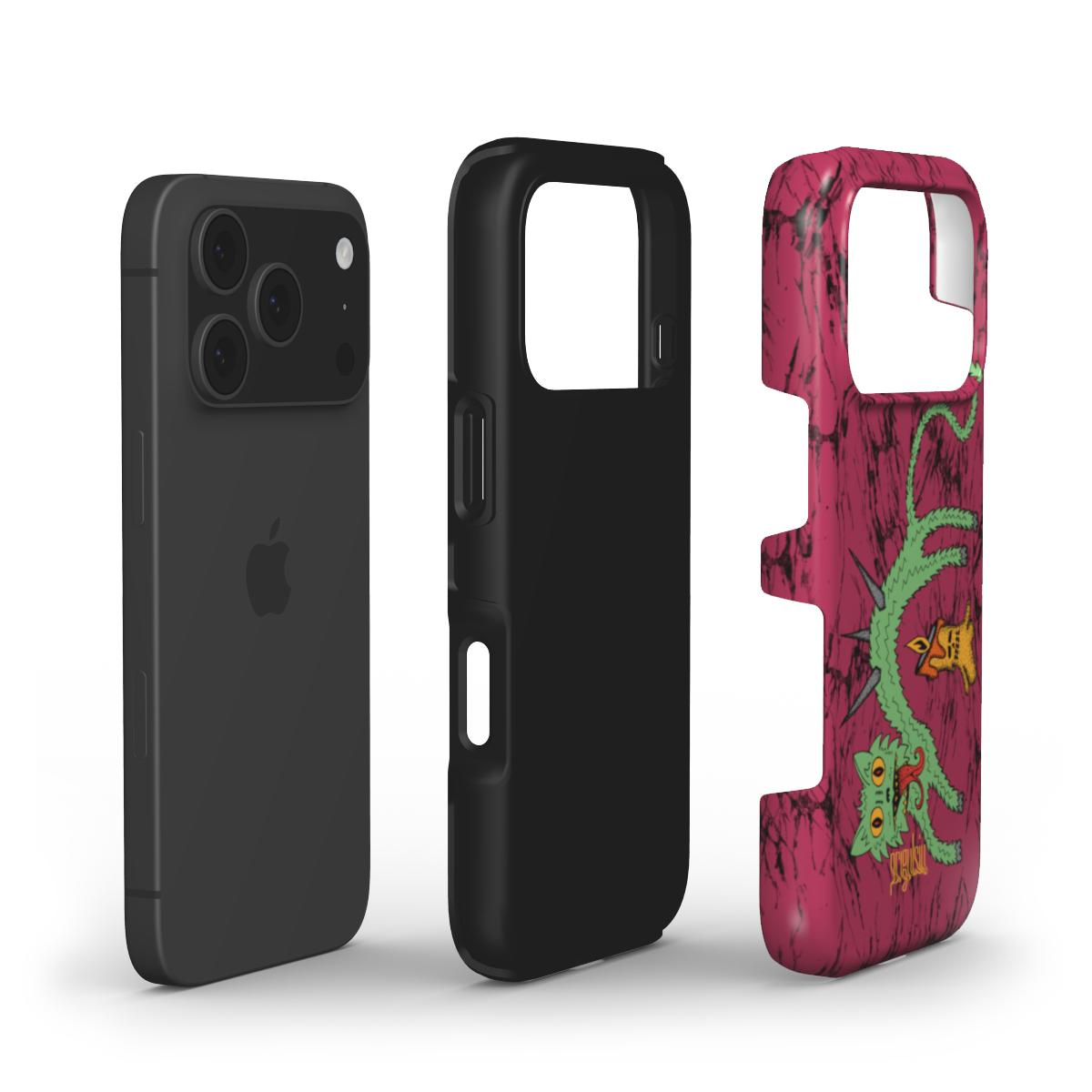 PURR-ANOID - Tough Phone Case