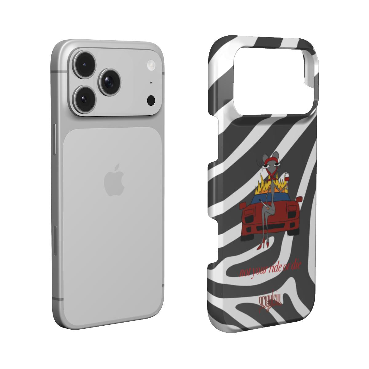 NOT YOUR RIDE OR DIE - Snap Phone Case