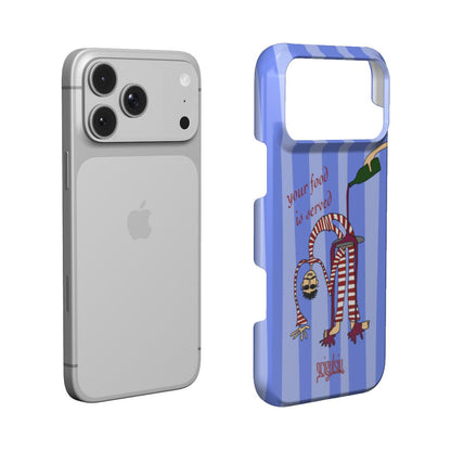YOUR FOOD IS SERVED - Snap Phone Case