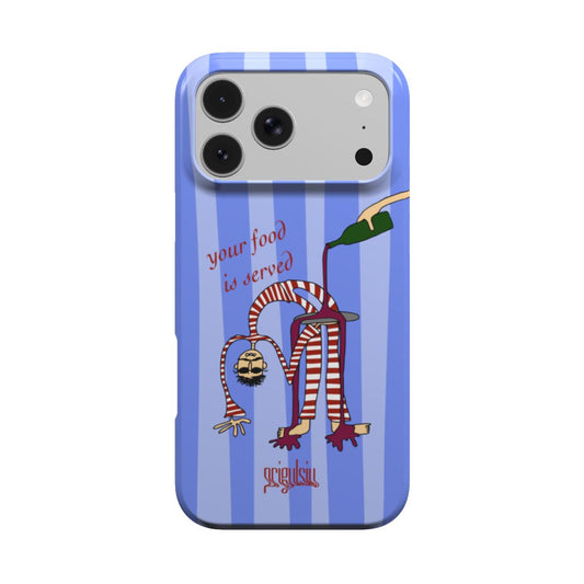 YOUR FOOD IS SERVED - Tough Phone Case