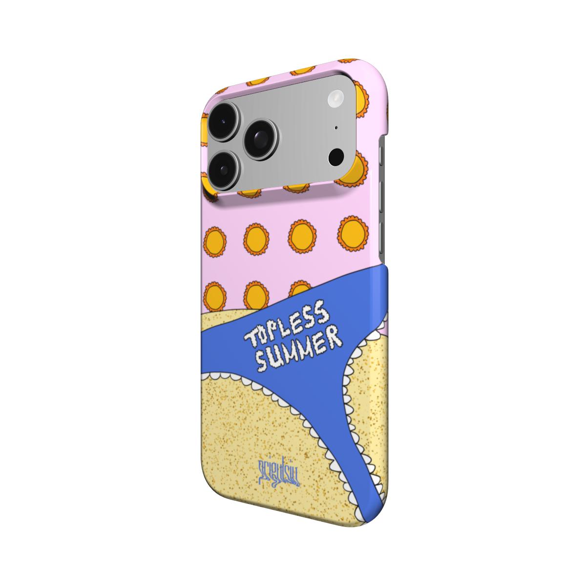 TOPLESS SUMMER - Snap Phone Case
