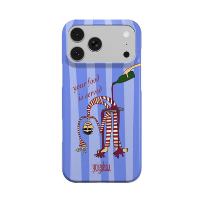 YOUR FOOD IS SERVED - Snap Phone Case