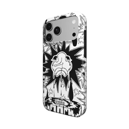 CROCODILE TEARS - MagSafe Tough Phone Case black & white
