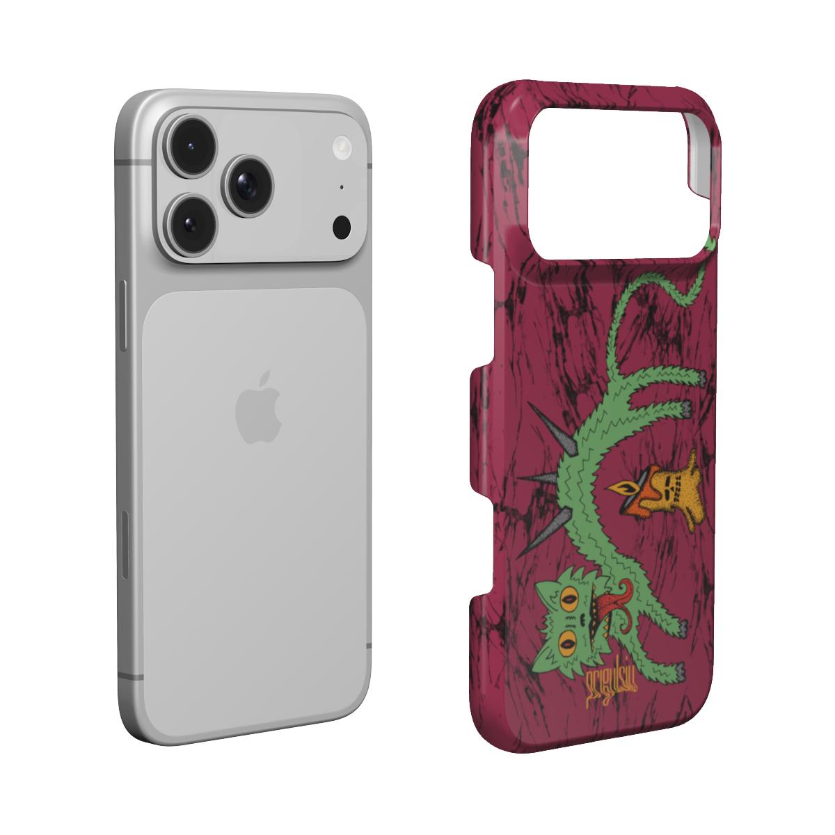 PURR-ANOID - Snap Phone Case