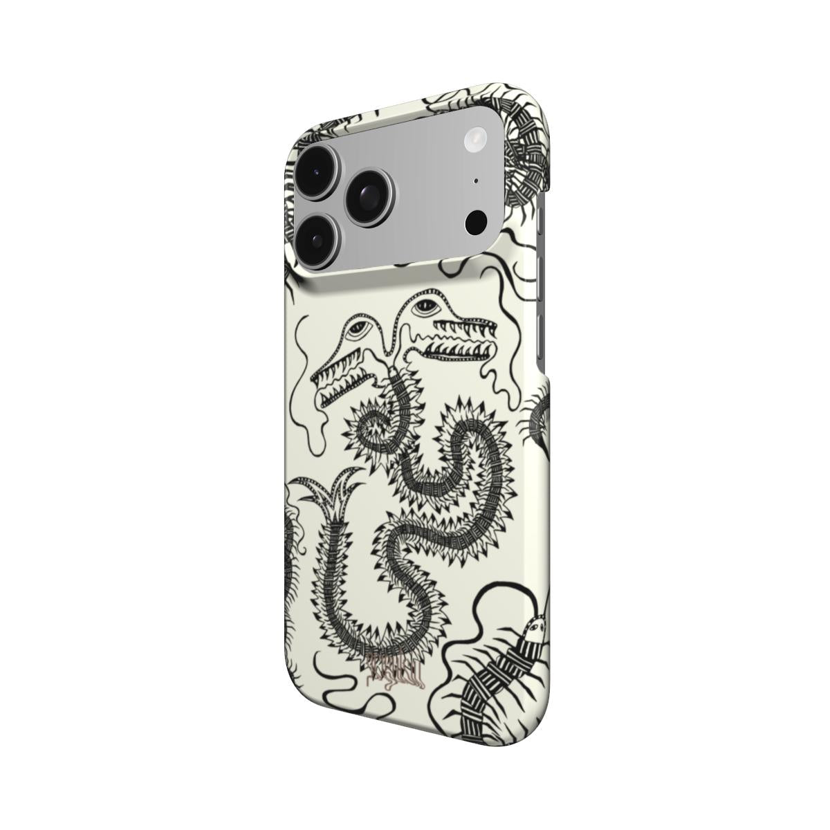 BUG FISH - Snap Phone Case black & white