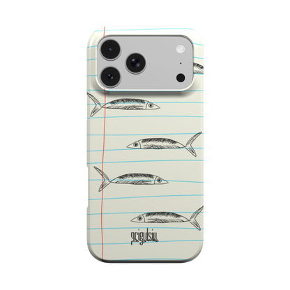 TAKE NOTES, SARDINE - Tough Phone Case