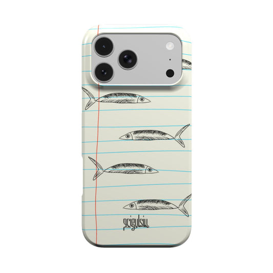 TAKE NOTES, SARDINE - Tough Phone Case