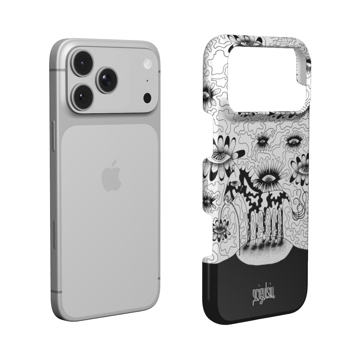 NOT ENOUGH LEGS - Snap Phone Case black & white