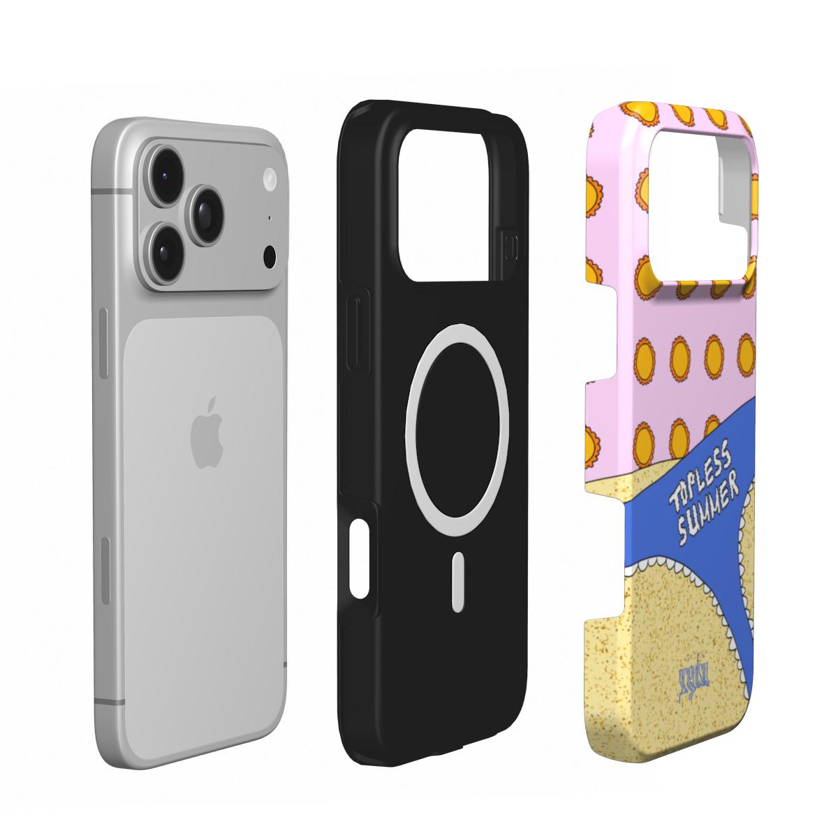 TOPLESS SUMMER - MagSafe Tough Phone Case
