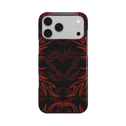 MORE - Snap Phone Case black & red