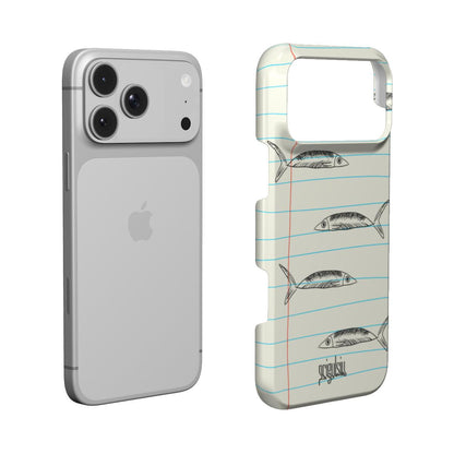 TAKE NOTES, SARDINE - Snap Phone Case