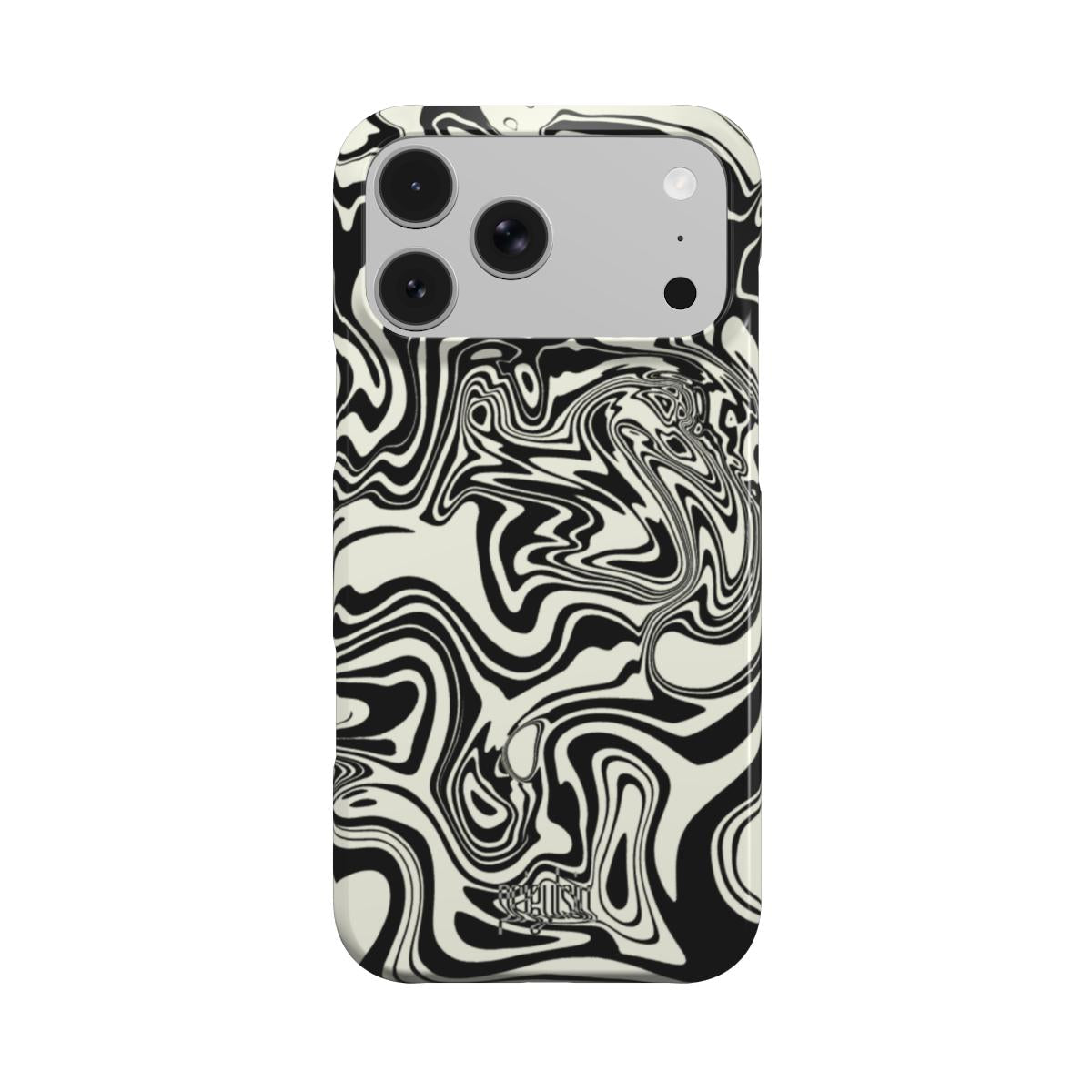 HYPNOSIS - Snap Phone Case black & white